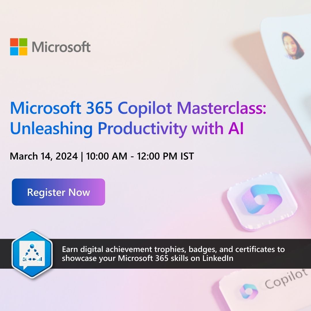 Microsoft 365 Copilot Masterclass | NetCom Learning